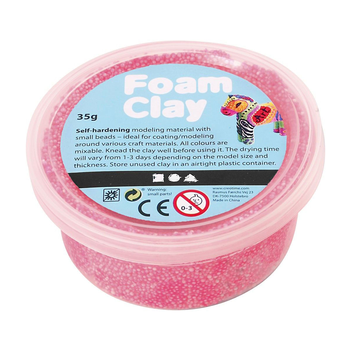 Skum Clay - Neon Pink, 35gr.