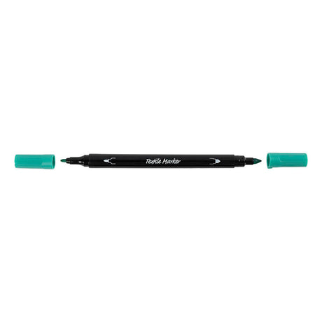 Creativ company textile markers, line width 2.3 + 3.6, standard colors, 6 pieces 1 box