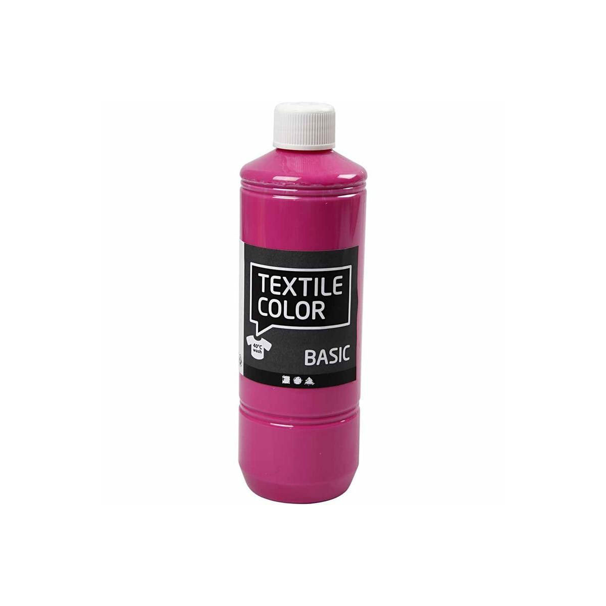 Textile Faarwen - rosa, 500ml