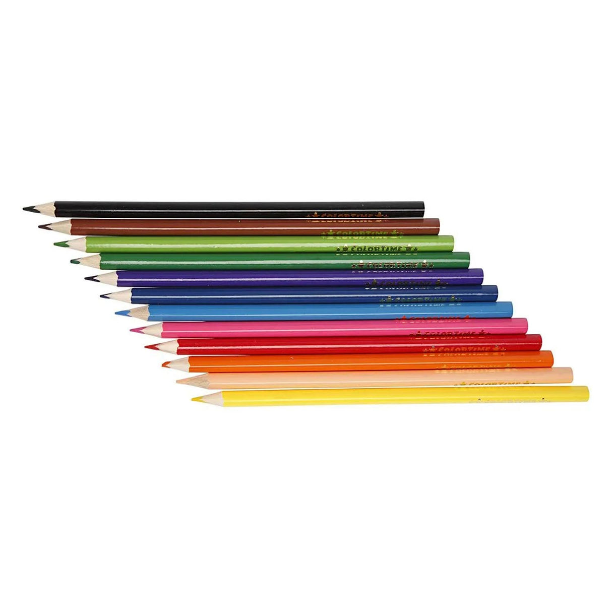 Triangular colored pencils - Basic colors, 288st.