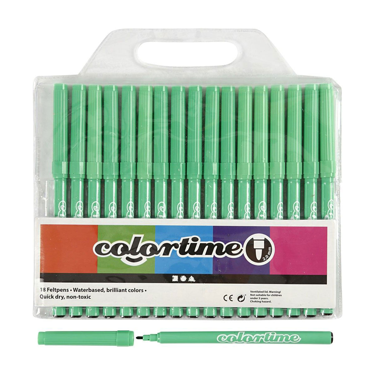 Light Green Markers, 18..