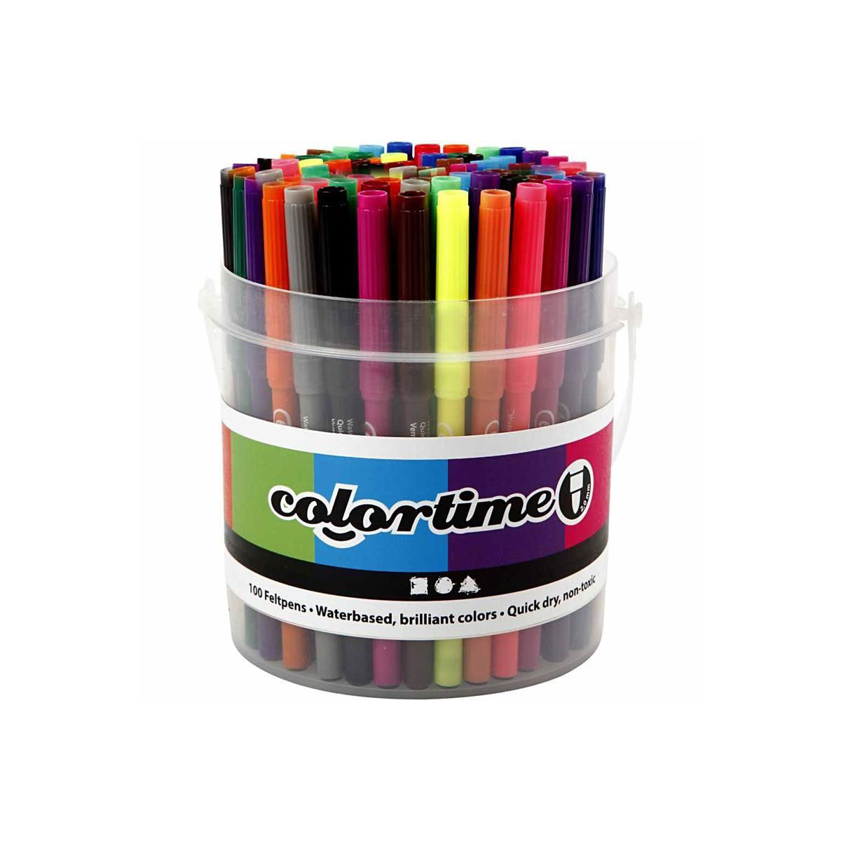 Creativ company https: www.cchobby.nl colortime-stickers-line-thickness-2-mm-diverse-colors-100-piece-1-bucket