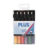 Creativ company https: www.cchobby.nl plus-color-marker-l-14-5-cm-line thickness-1-2-mm-various-colors-5-5-ml-18-piece-1-box