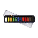 Watercolor paint set - Various colors, 1 box