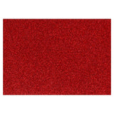 Creativ Company Opstrijkfolie Glitter Rood, A5