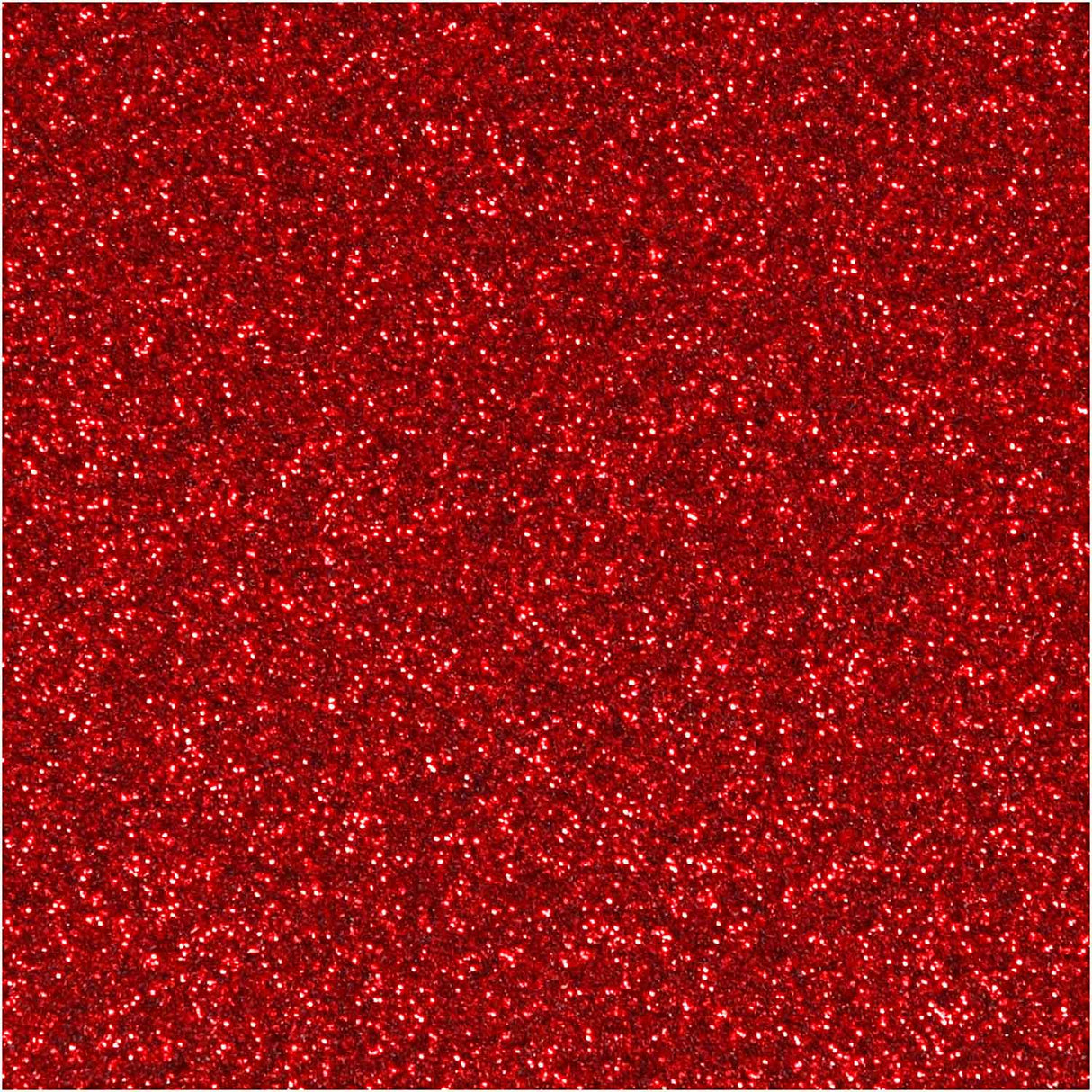 Creativ Company Opstrijkfolie Glitter Rood, A5