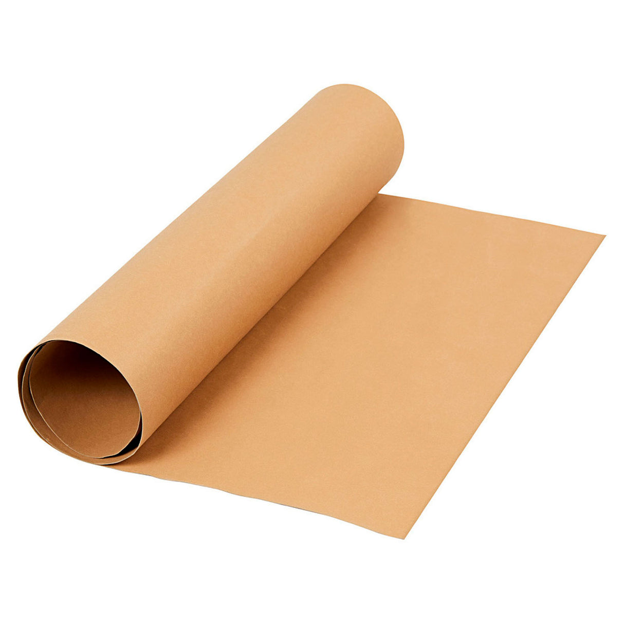 Creativ Company Faux Leather Papier Lichtbruin, 1mtr.