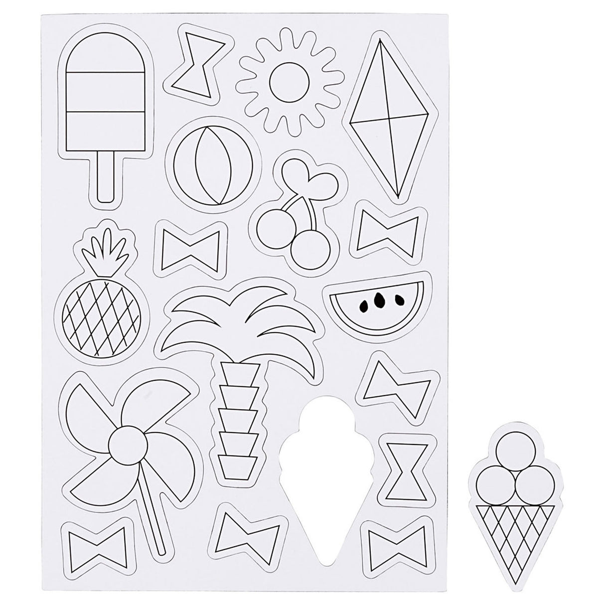 Kreativ Firma Faarf Är eege Magnete - Summer