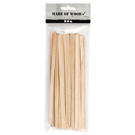 Creativ kompanija https: www.cchobby.nl popsicle sticks-l-19-cm-b-6-mm-natural-30-piece-1-box