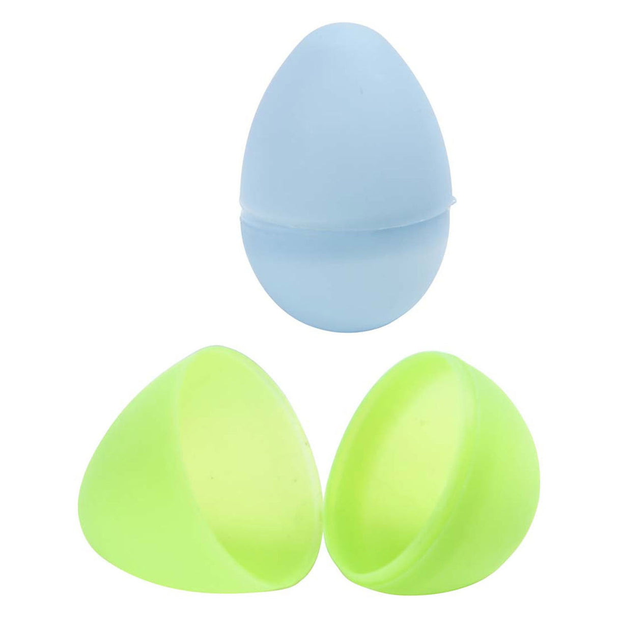 Oeufs en plastique colorés, 24e.