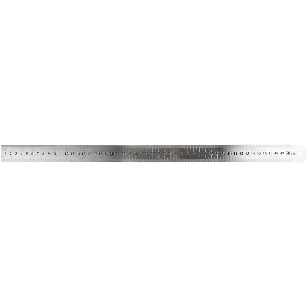 Creativ Company Ruler Metal, 50cm