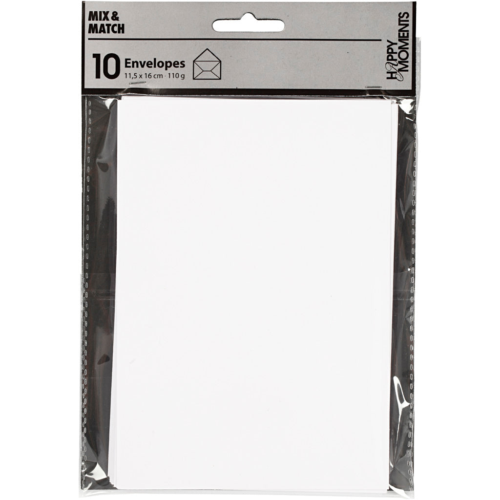 Creativ Company Envelope White 110gr, 10: e.