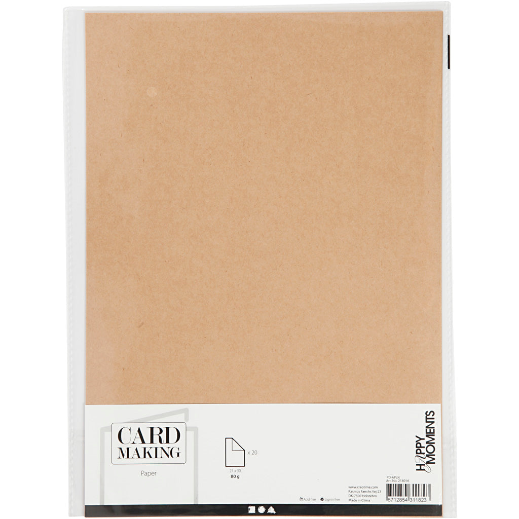 Creativ company https: www.cchobby.nl paper-a4-sheet-210x297-mm-120-gr-natural-20-piece-1-box