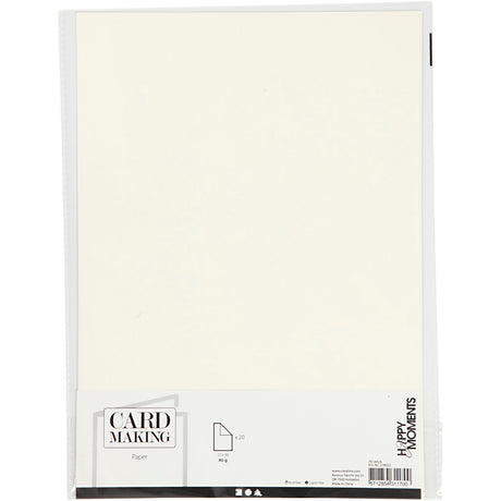 Creotime papir off-white a4 80gr, 20 stk.