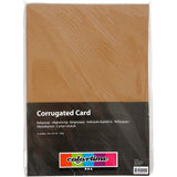 Ribbel cardboard color 120gr, 10 sheets