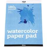 Watercolor block white A4 180gr, 20 sheets