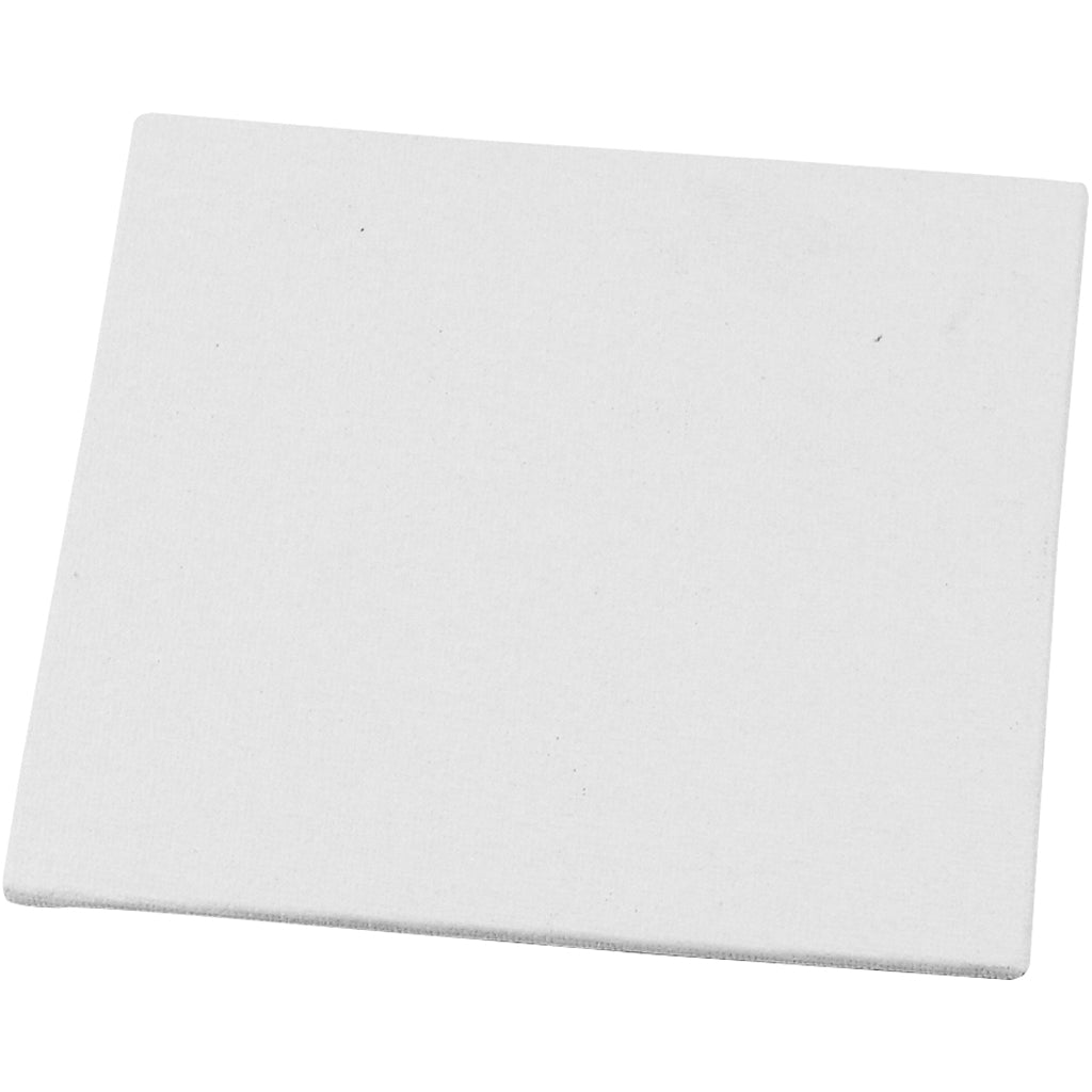 Creative Company Canvas Panel White, 12,4 x 12,4 cm