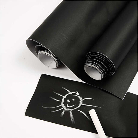 Creativ Company chalkboard film black, 2m