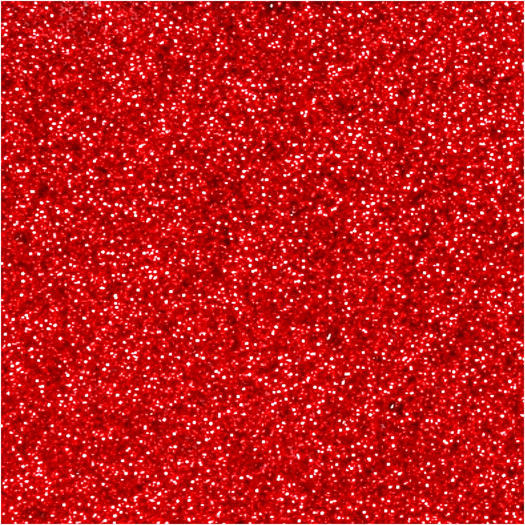 Glitter Glue Glue Red, 25 ml
