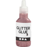 Creativ Company glitter glue pink, 25ml