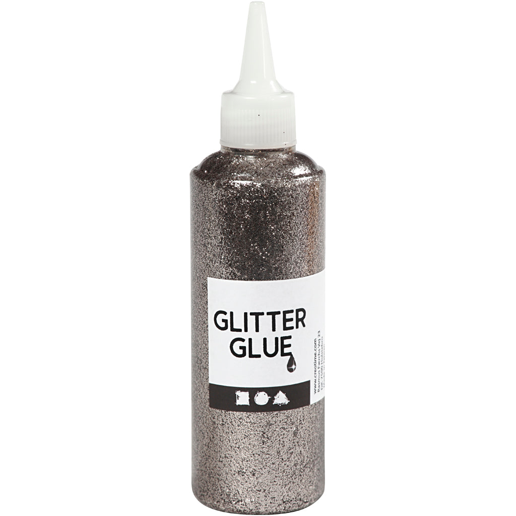 Creativ Company Glitter Lim Silver, 118 ml