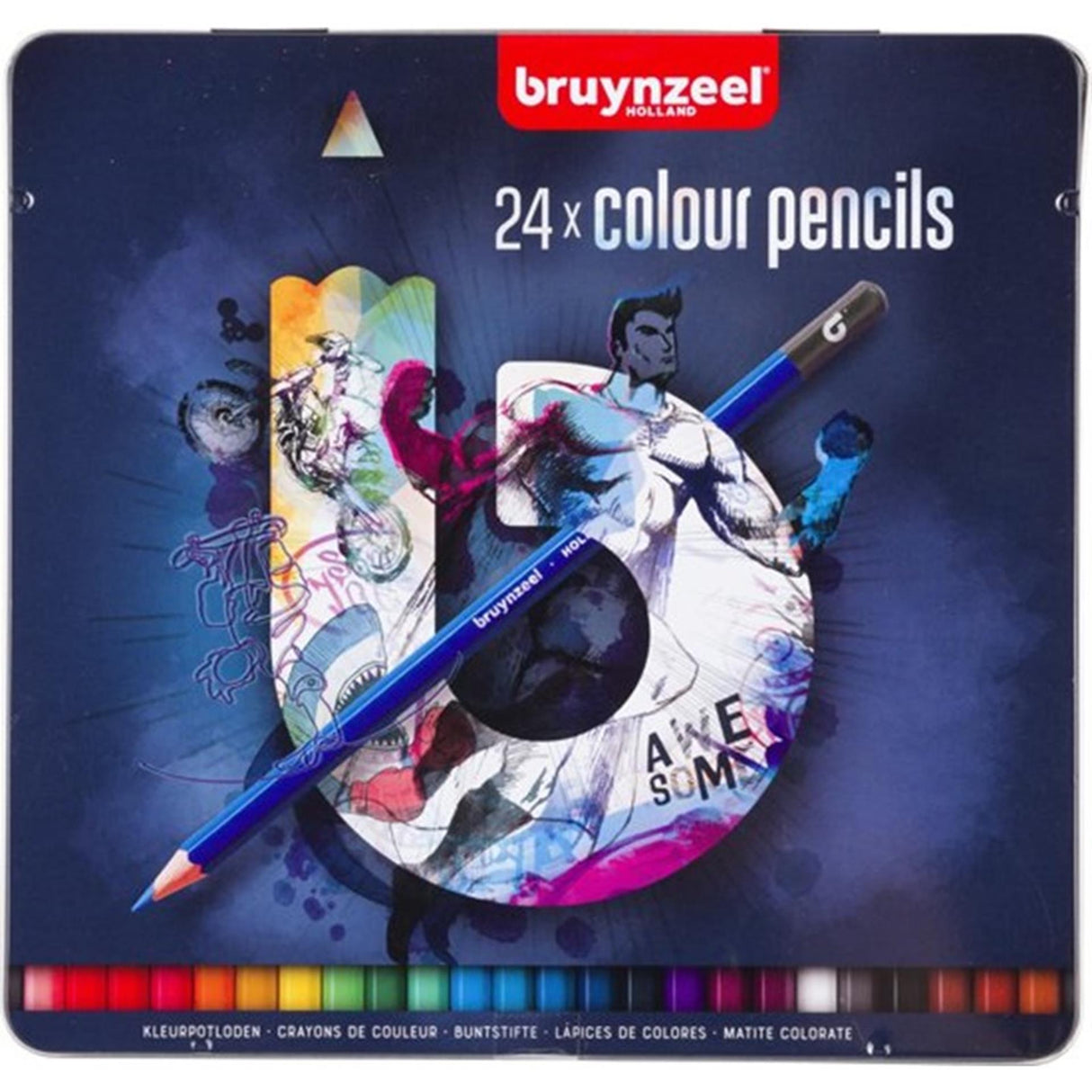 Bruynzeel Bläistëft Bläistëft 24 Stéck