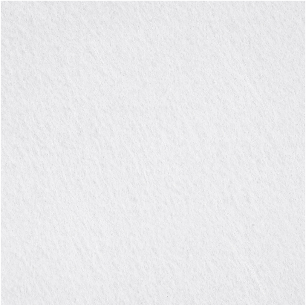 Creativ Company Hobby Felt White A4, 10 sheets