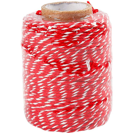 Cuideachta cruthaitheach https: www.cchobby.nl corda cadáis-thickness-1-1-mm-red-white-50-m-1-roll