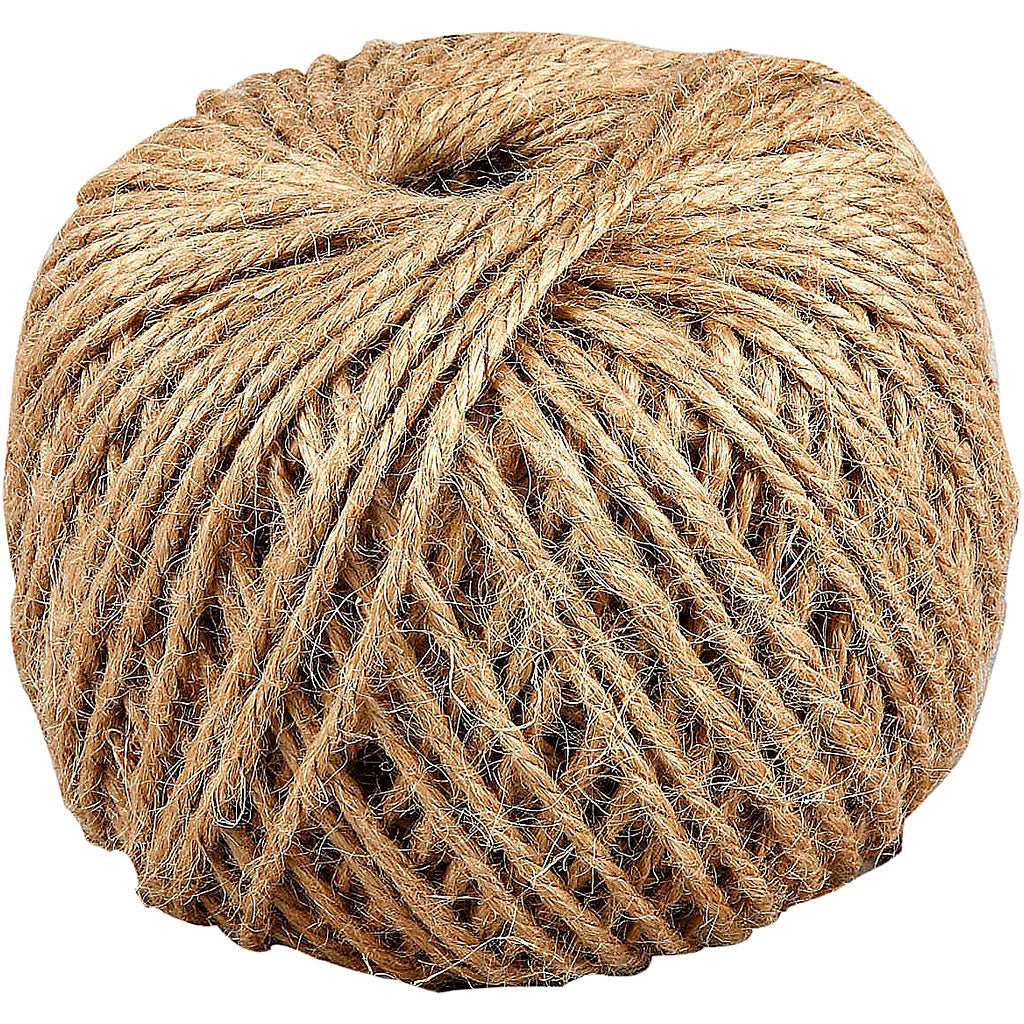 Firma Creativ Natural Hemp Rope 3 mm, 100m