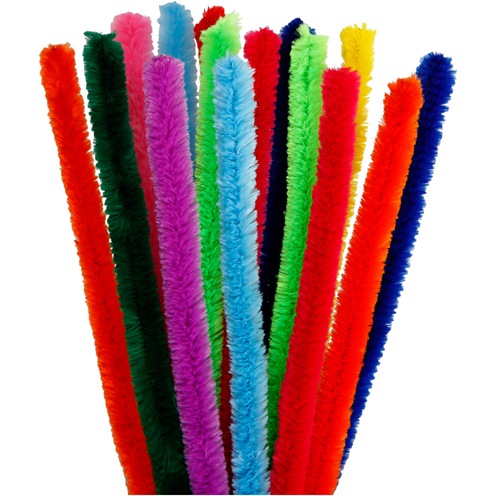 Creativ company https: www.cchobby.nl chenille-l-30-cm-thickness-15-mm-diverse-colours-15-div-1-doos