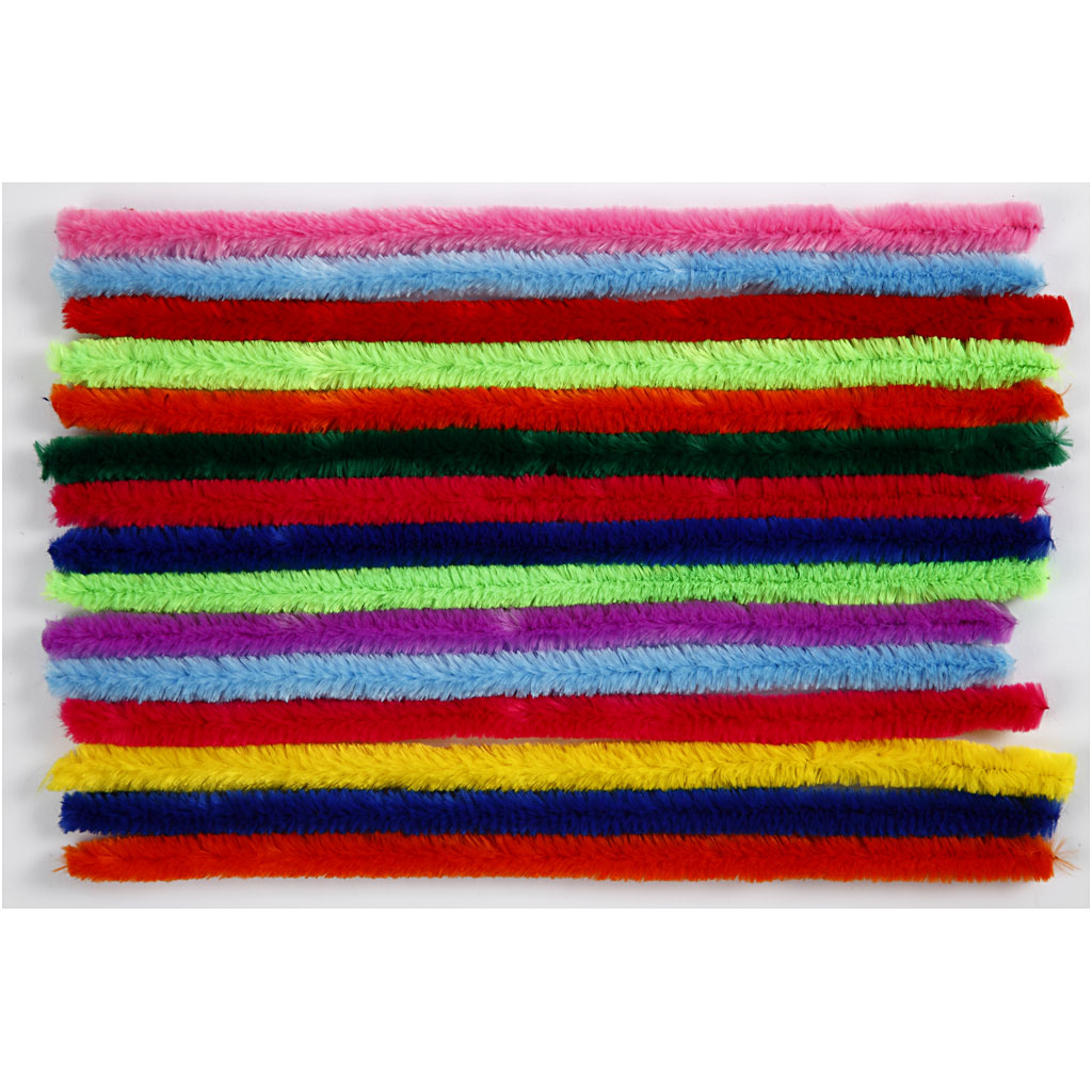 Creativ company https: www.cchobby.nl chenille-l-30-cm-thickness-15-mm-diverse-colours-15-div-1-doos