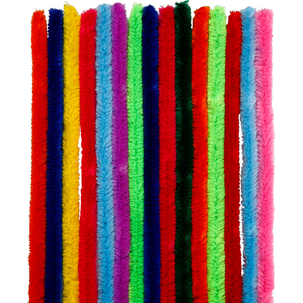 Creativ company https: www.cchobby.nl chenille-l-30-cm-thickness-15-mm-diverse-colours-15-div-1-doos