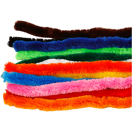Podjetje Creativ https: www.cchobby.nl chenille-large-l-45-cm-thickness-25-mm-diverse-colours-60-div-1-box