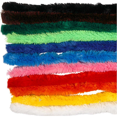 Podjetje Creativ https: www.cchobby.nl chenille-large-l-45-cm-thickness-25-mm-diverse-colours-60-div-1-box