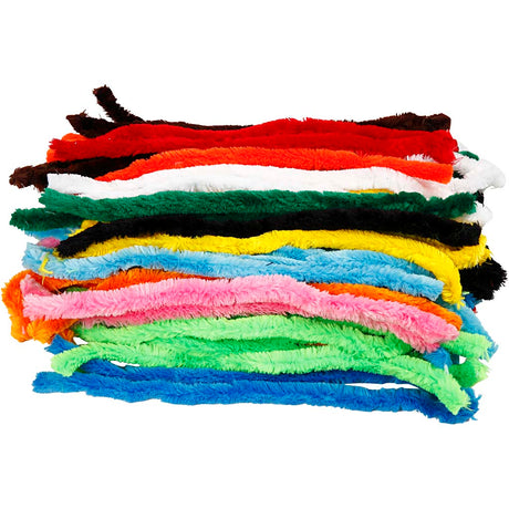 Podjetje Creativ https: www.cchobby.nl chenille-large-l-45-cm-thickness-25-mm-diverse-colours-60-div-1-box