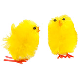 Creative Company Yellow Easter Chicks Chenille, 12st.