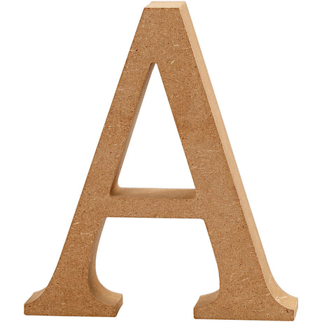 Creativ company letter A MDF 13cm, 1st.