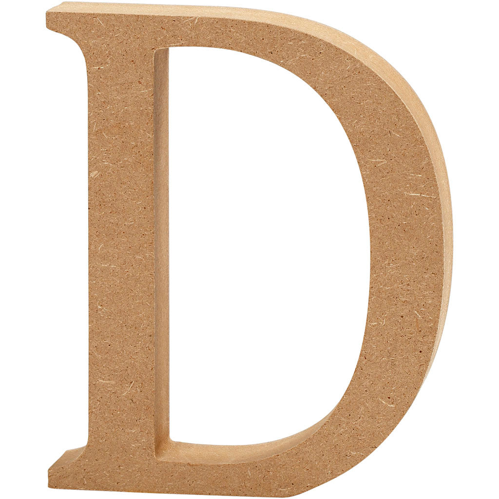 Creativ company letter D MDF 13cm, 1 pc.
