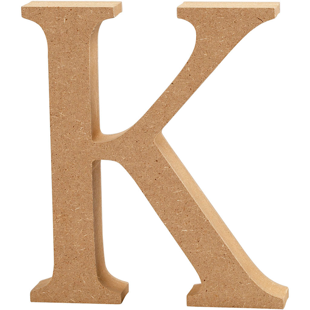 Creativ Company Letter K MDF 8cm, 1st.