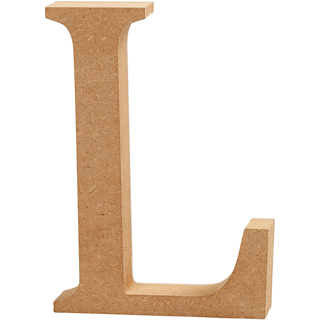 Creativ Company Letter L MDF 8cm, 1st.