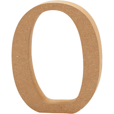 Creativ Company Letter O MDF 8cm, 1er.