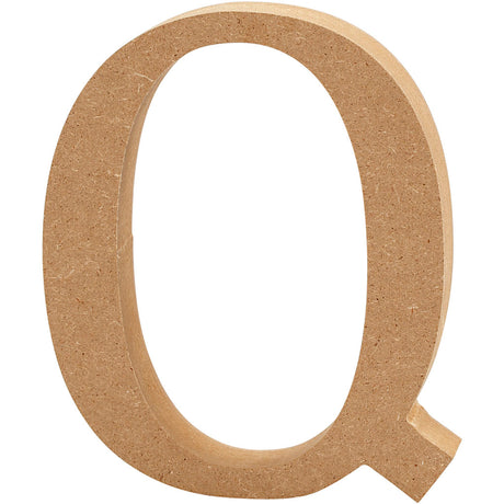Creativ Company Letter Q MDF 8cm, 1er.