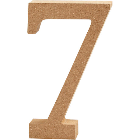 Creativ Company Numer 7 MDF 8 cm, 1st.