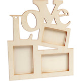 Creativ Company Fotolijst Love Hout