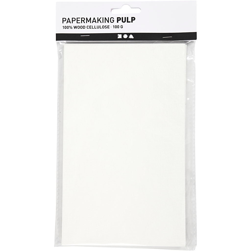 Creativ Company Paper Pulp Off-White 20x12cm, 100gr