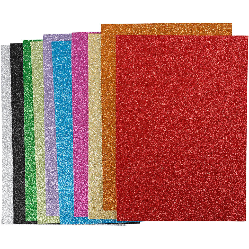 Creativ Company Eva Foam sheets Color A4, 10st.