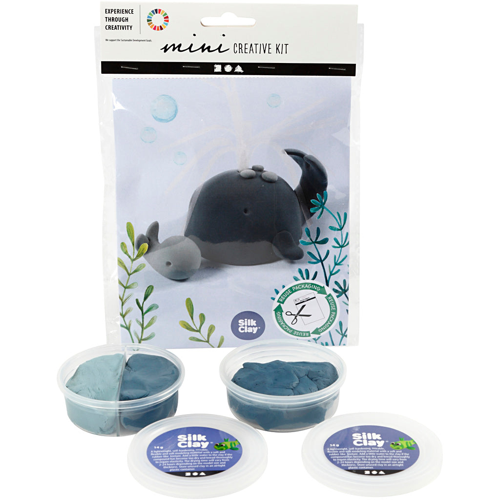 Creativ Company Mini Kit Walvis met Kalf