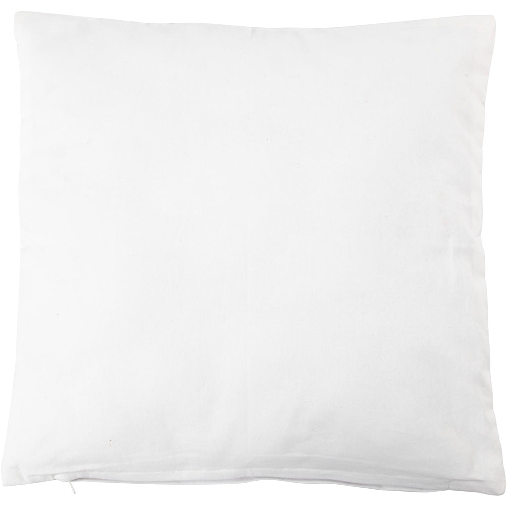 Creativ Company Cushion Cover Square White, 40x40cm