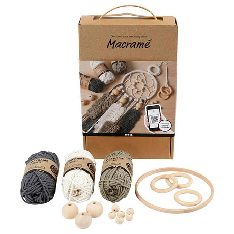 Empresa criativa https: www.cchobby.nl starter-hobbyset-macrame-1-doos