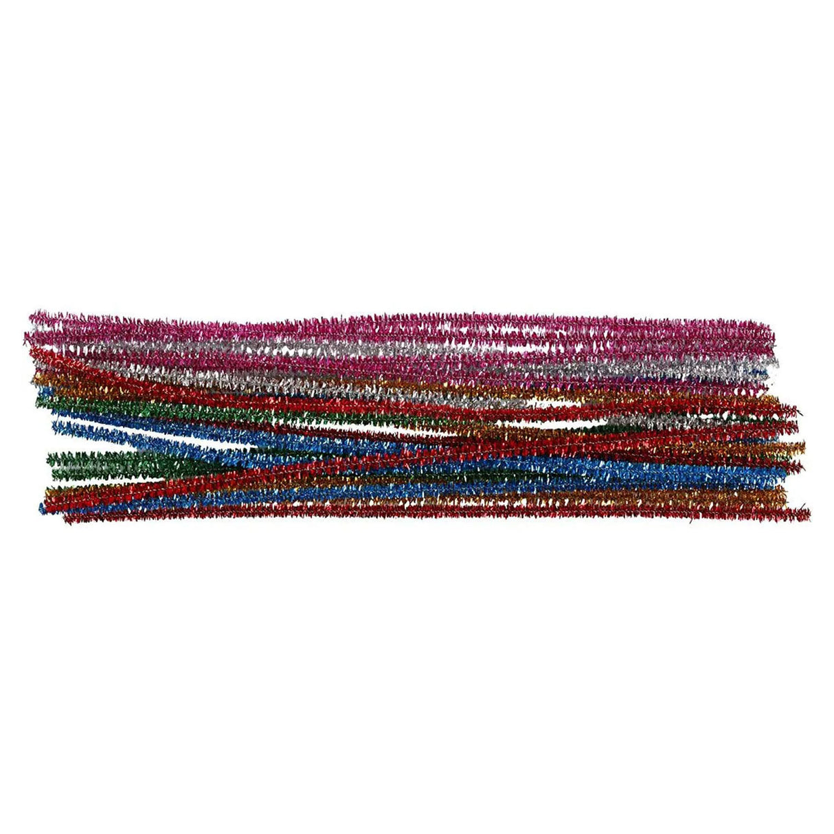 Creativ Company Chenille Wire Strong Colours Glitter 30cm, 24 ..